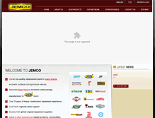 Tablet Screenshot of jemco.com.my